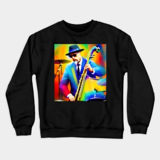 I play jazz Crewneck Sweatshirt